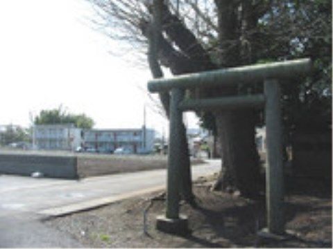 「ニチイケアセンターかつた」の周辺環境。田んぼや住宅地に位置するので、夜間は物静かになる。
