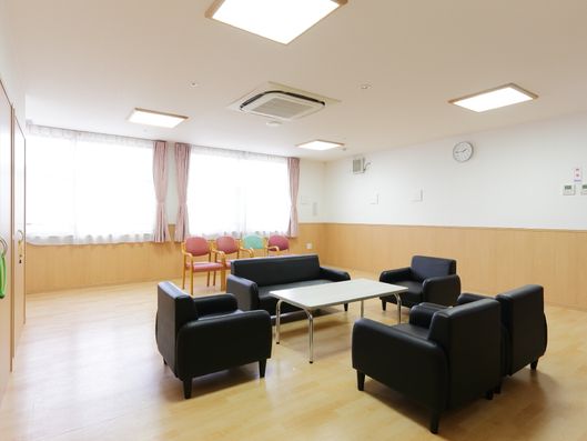 明るく広い相談室