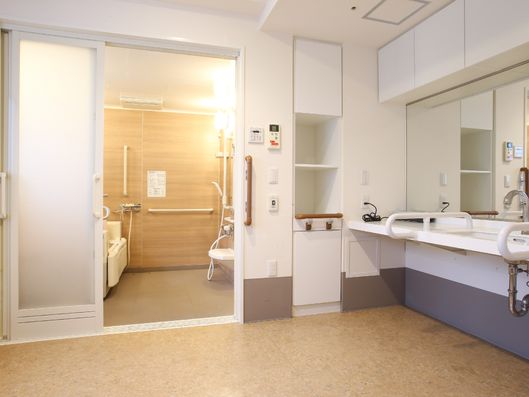 お風呂場、洗面所