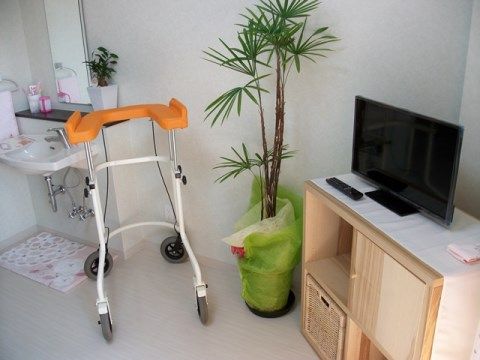 「グランドライフ十三」の居室。インテリアのコーディネートは基本自由に変えることができる。