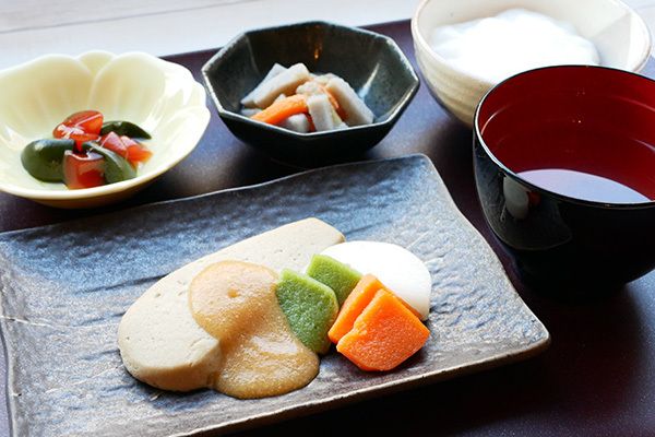 食べやすいよう柔らかくしたソフト食の一例