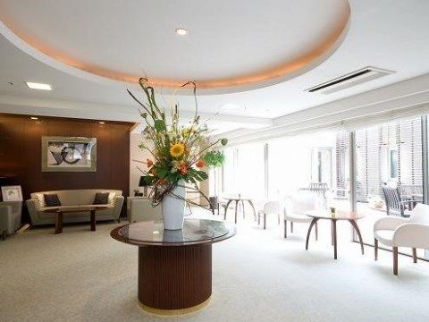 トラストガーデン桜新町の日常。館内には看護師が24時間体制で常駐している。