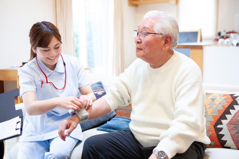 明るく広々とした居室