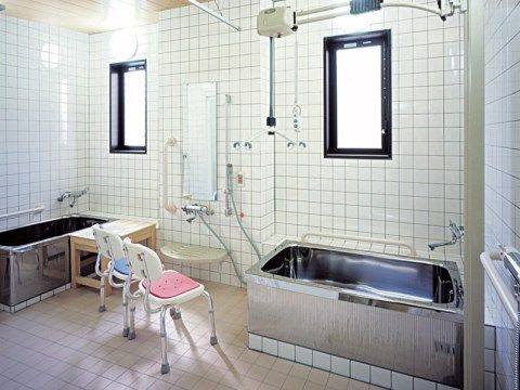 快適な介護の浴室設備