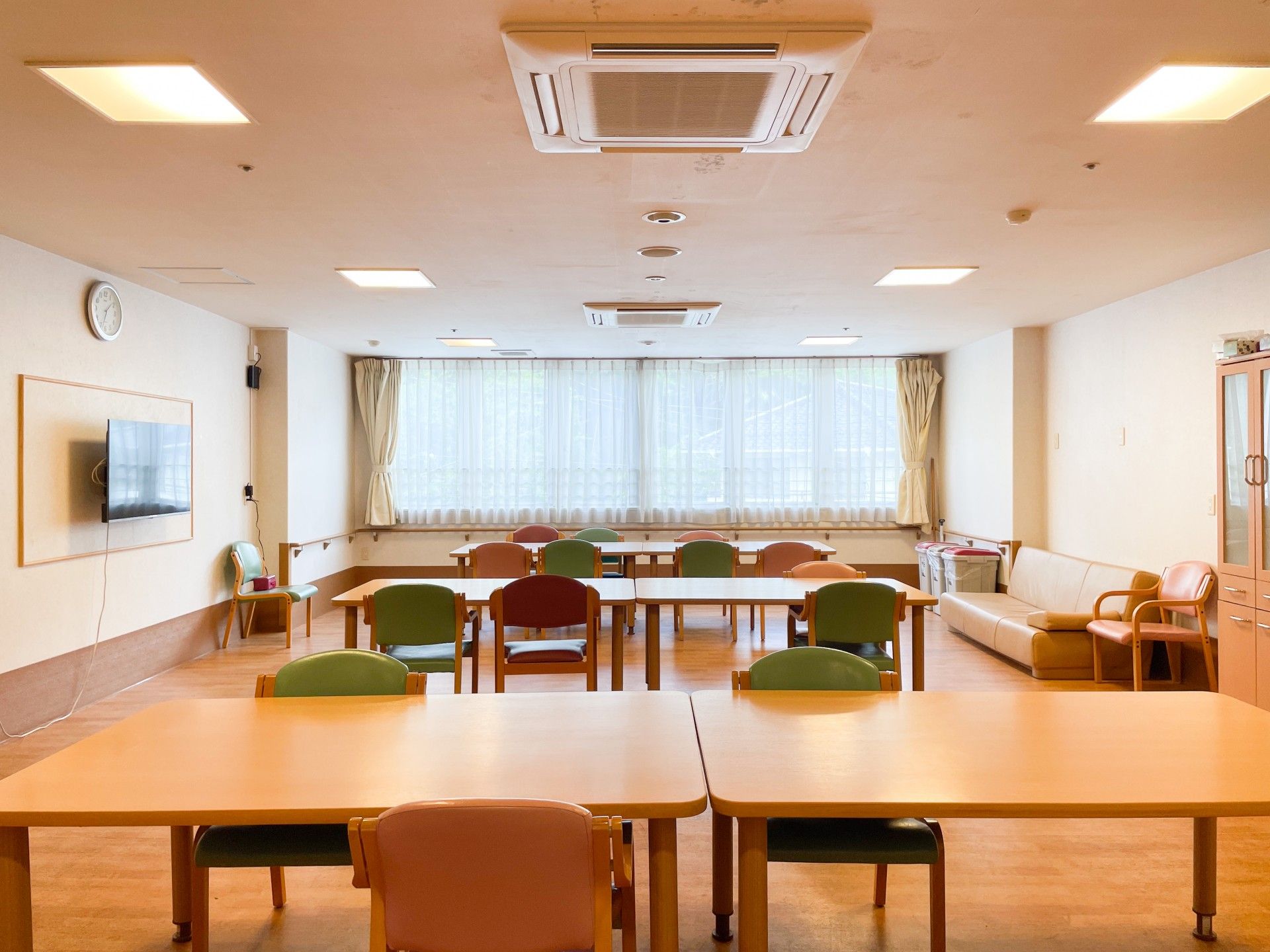 広い共有スペース