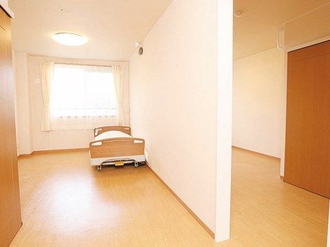 ゆったりした明るい居室