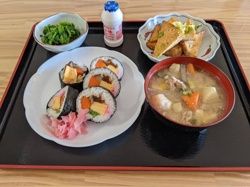 栄養バランスの取れた食事提供
