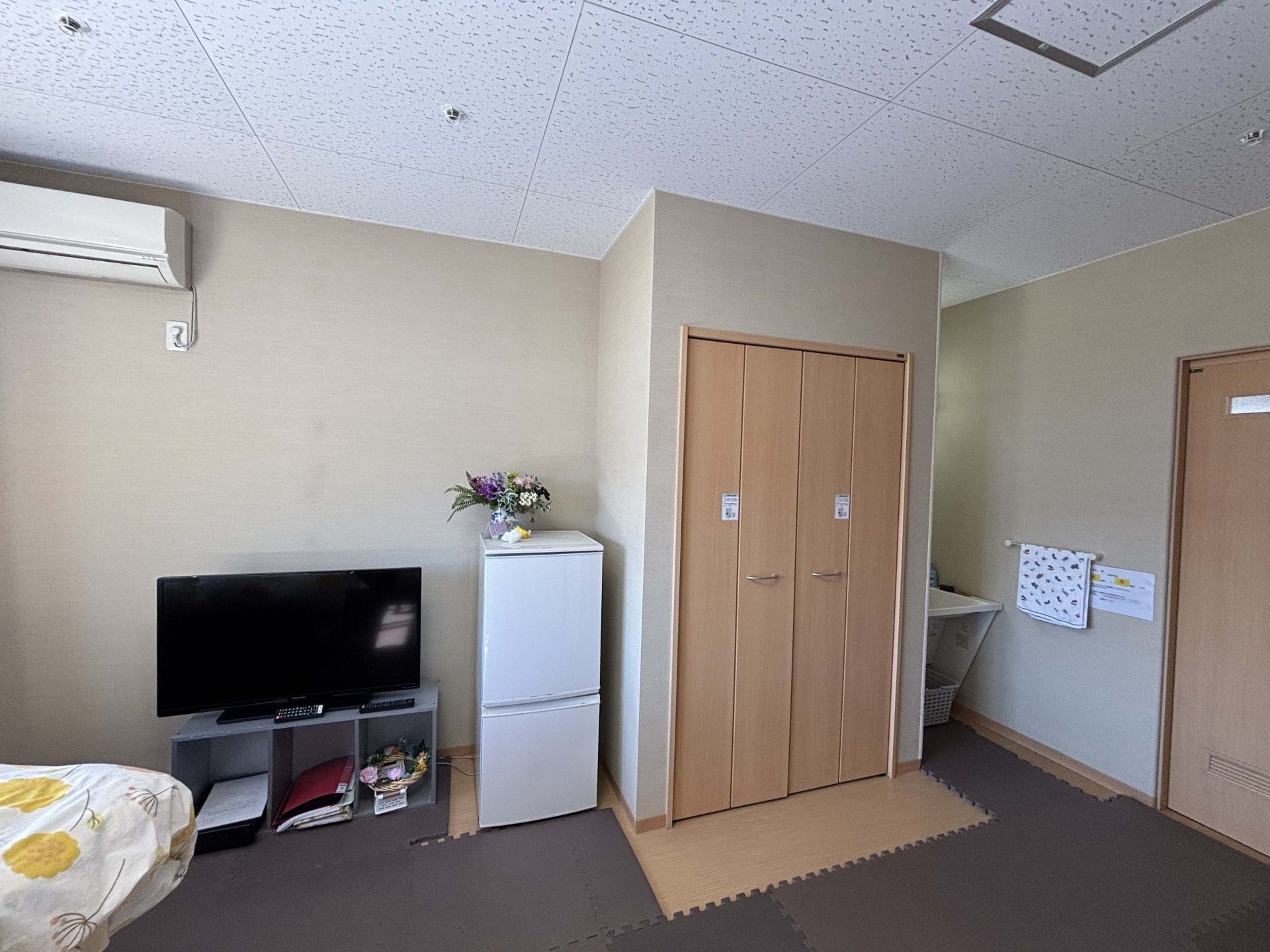 落ち着いた個室の一角