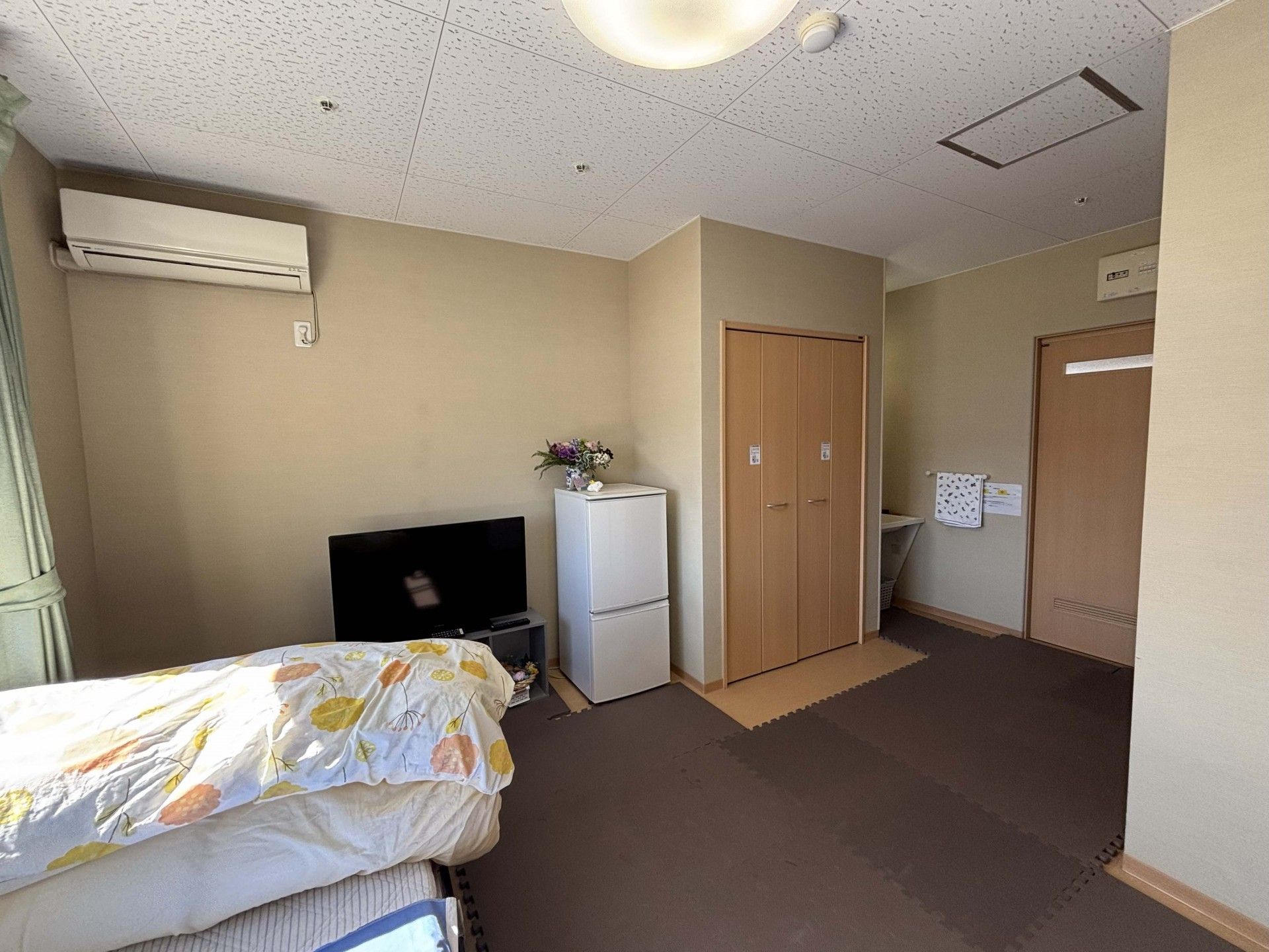 落ち着いた個室の一角