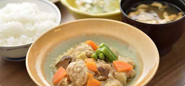 栄養バランスを考えたお食事
