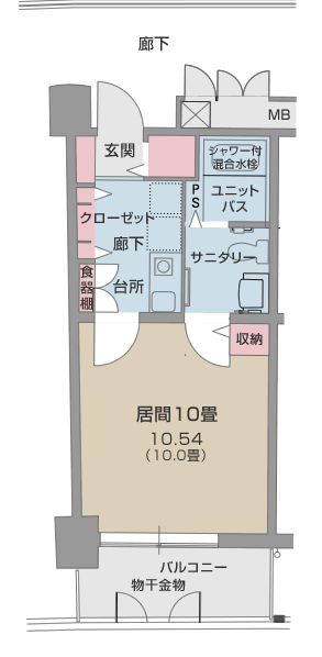 居室間取り図
