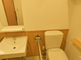 バリアフリーのトイレ設備が整った部屋