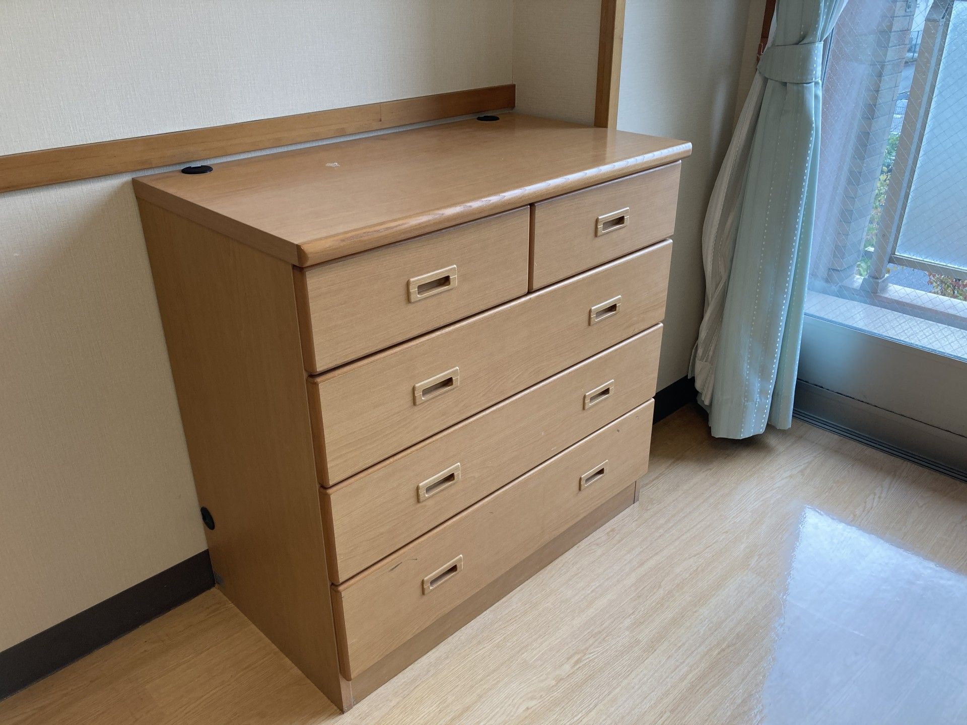 木製の引き出し収納