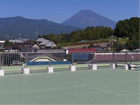 スローライフ三島ガーデンの周辺環境。緑豊かな自然環境に囲まれた施設環境となっております。ゆっくりとした時間をお過ごしいただけます。