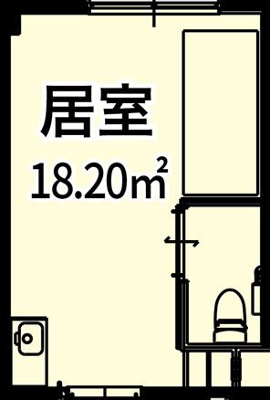 フォーユー八尾の居室の間取り図