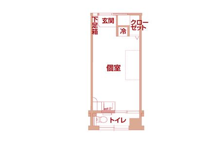 ロングライフ京都嵐山のレギュラーの間取り図