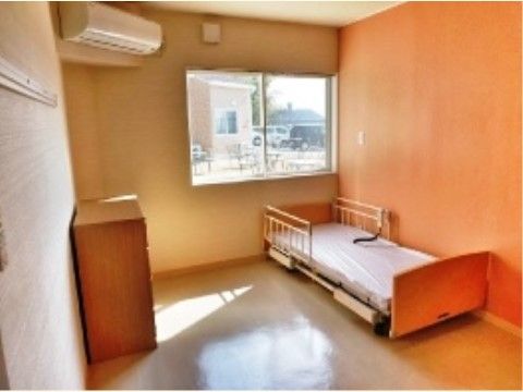 グループホーム れんげハウスの居室。居室は全て完全個室制となっておりますので、毎日を安心してお過ごしいただけます。