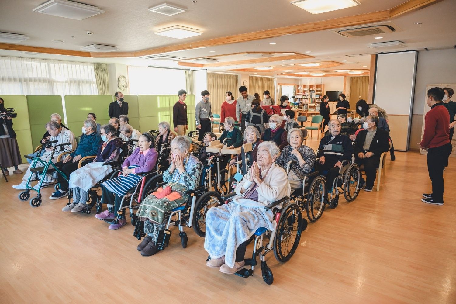 明るい環境の多目的室