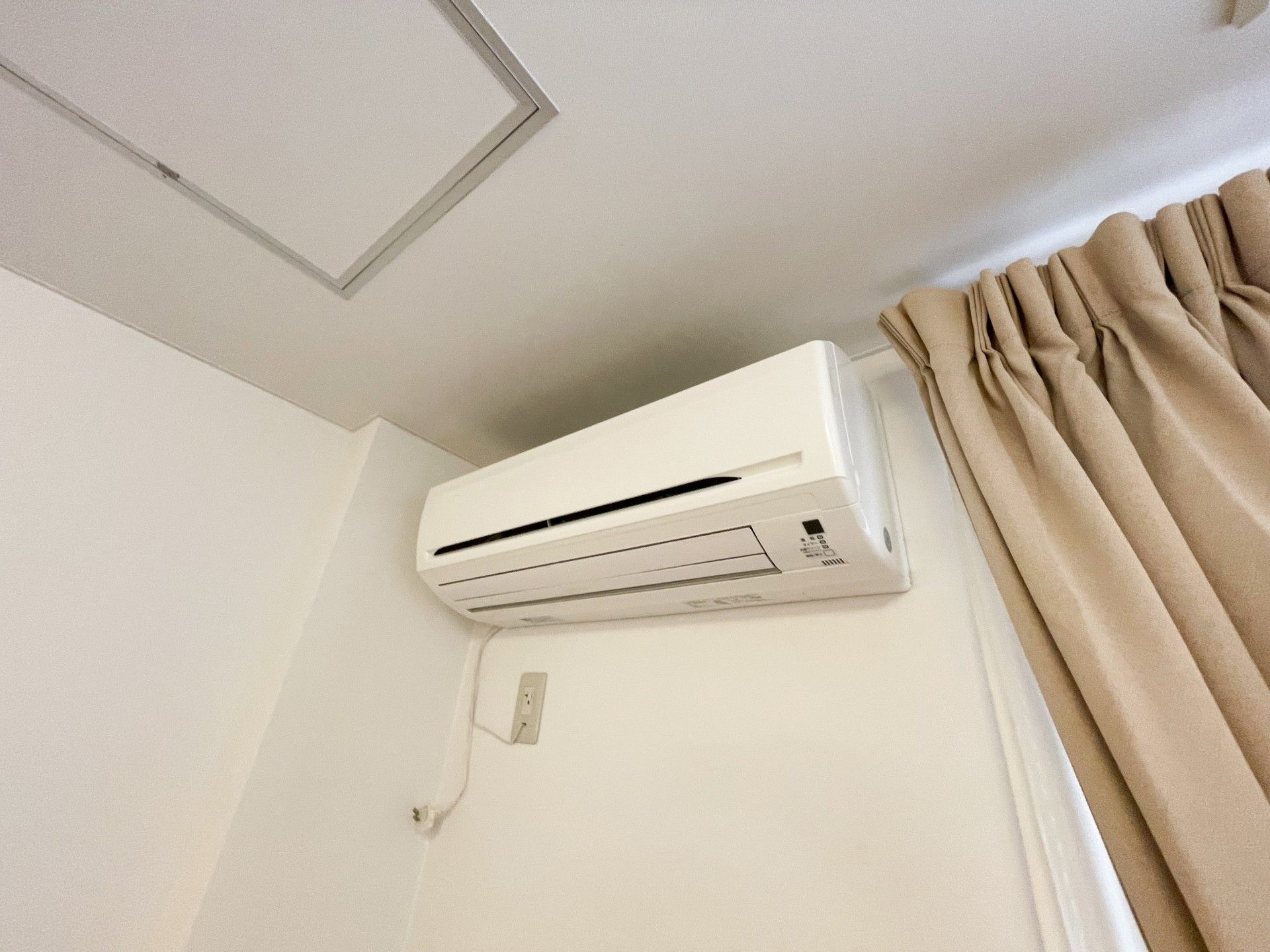 エアコンのある部屋