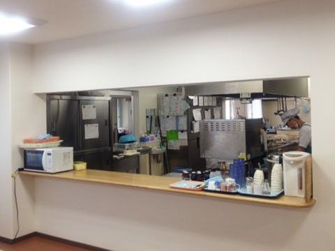 清潔な共用キッチン