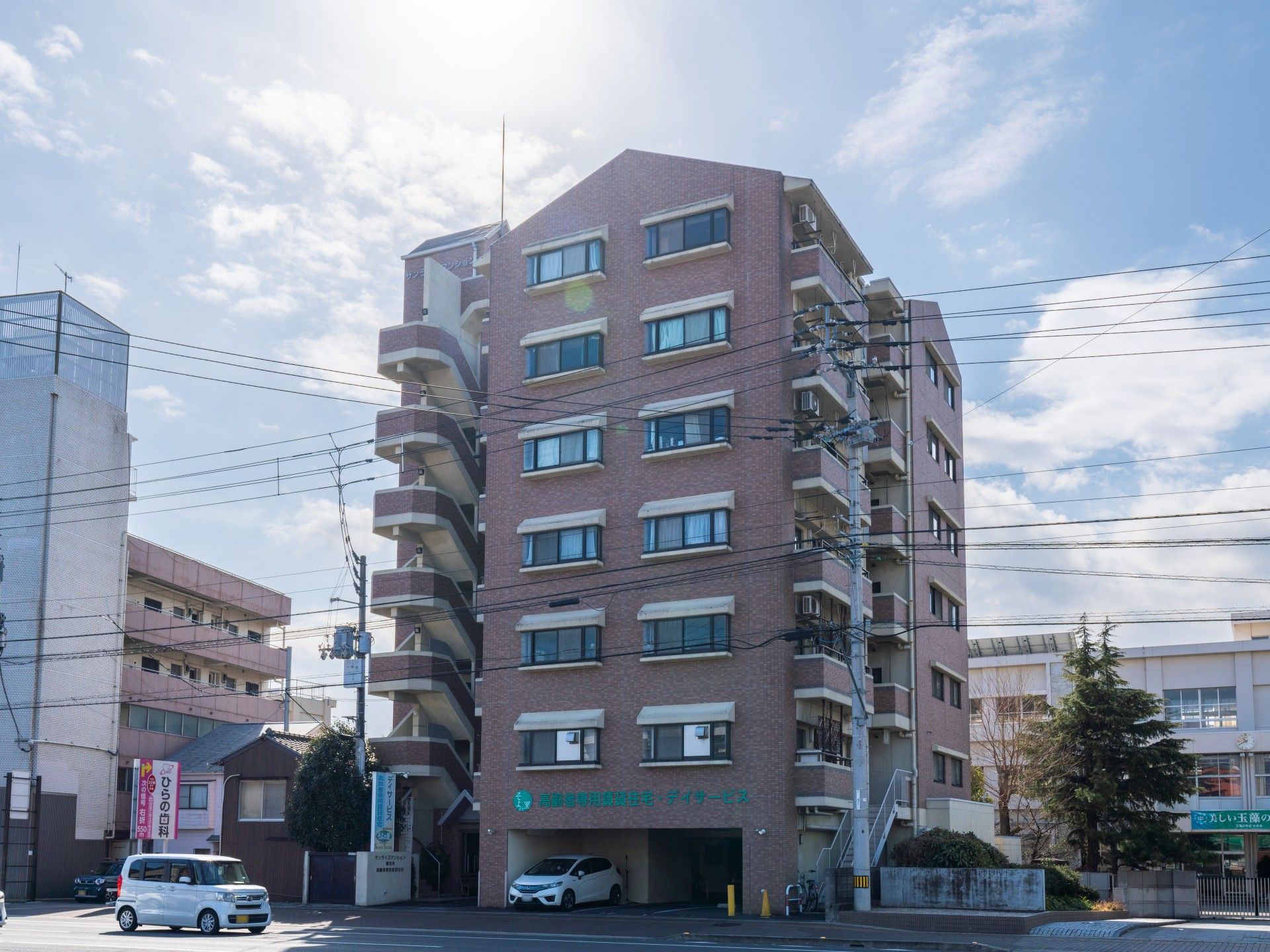 外観の建物