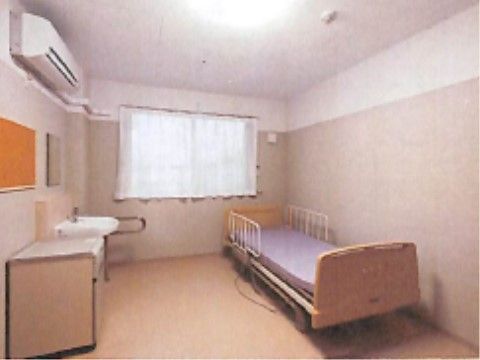 「ライフガーデンそよの里 多肥上町」の居室。プライベート空間を重視した個別居室を各部屋に用意している。
