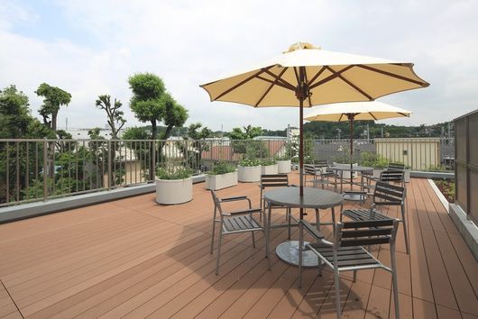 3F ウッドデッキ