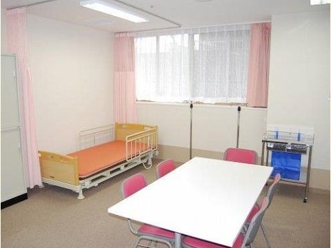ベストライフ逗子の健康管理室。病気をチェックする部屋。