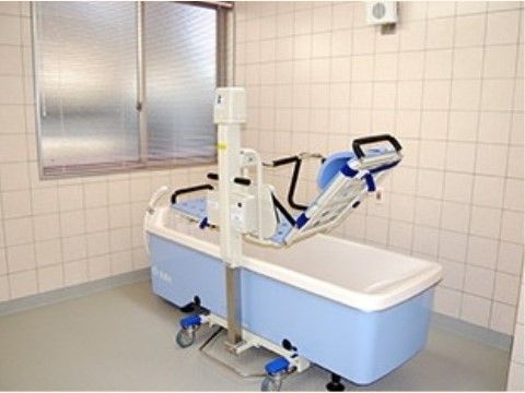 ベストライフ東松山の機械浴室。