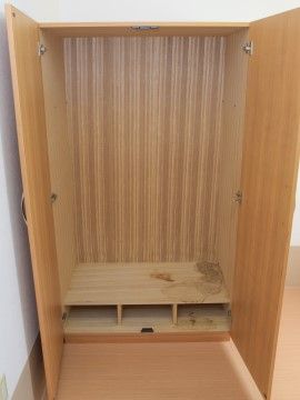 「さわやか花美弐番館」収納。床の散らかりが招く転倒事故を抑制。