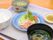 食事は和食を中心とした家庭料理である。鮭は食べやすい様にほぐされており、栄養バランスのとれたメニューが用意されている。