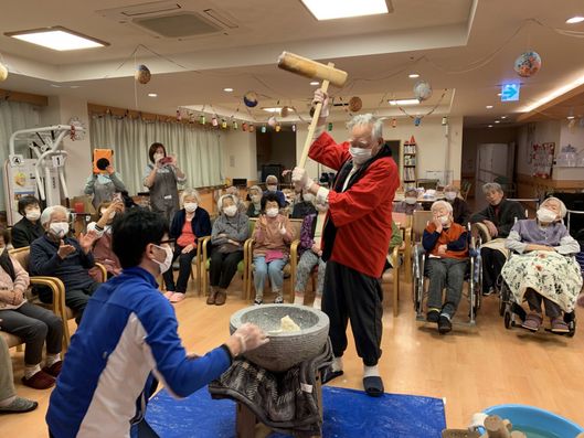 餅つき大会