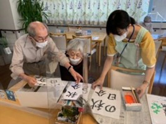 サークル活動（書道）