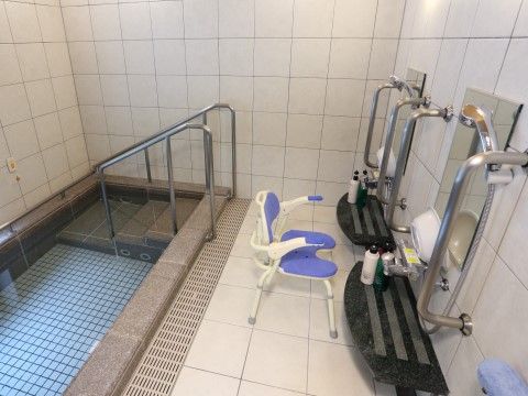 「ドーミーときわ台」大浴場。今日も1日お疲れ様でした。