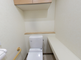 清潔感のあるトイレの室内