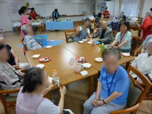 入居者様の交流風景