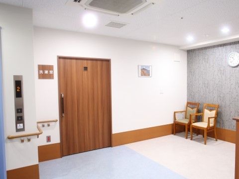 「ココファン練馬関町」洗濯室。施設内には、洗濯室をご用意しました。