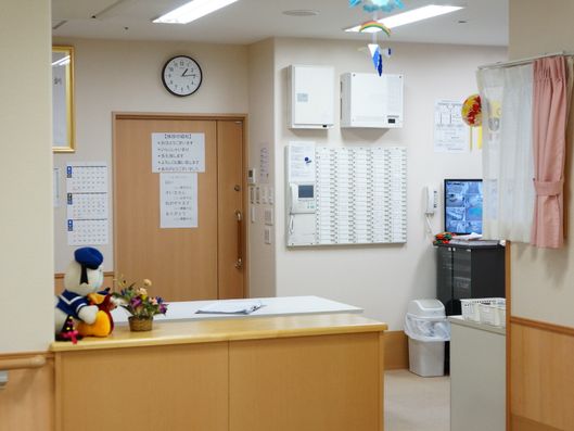 受付カウンター