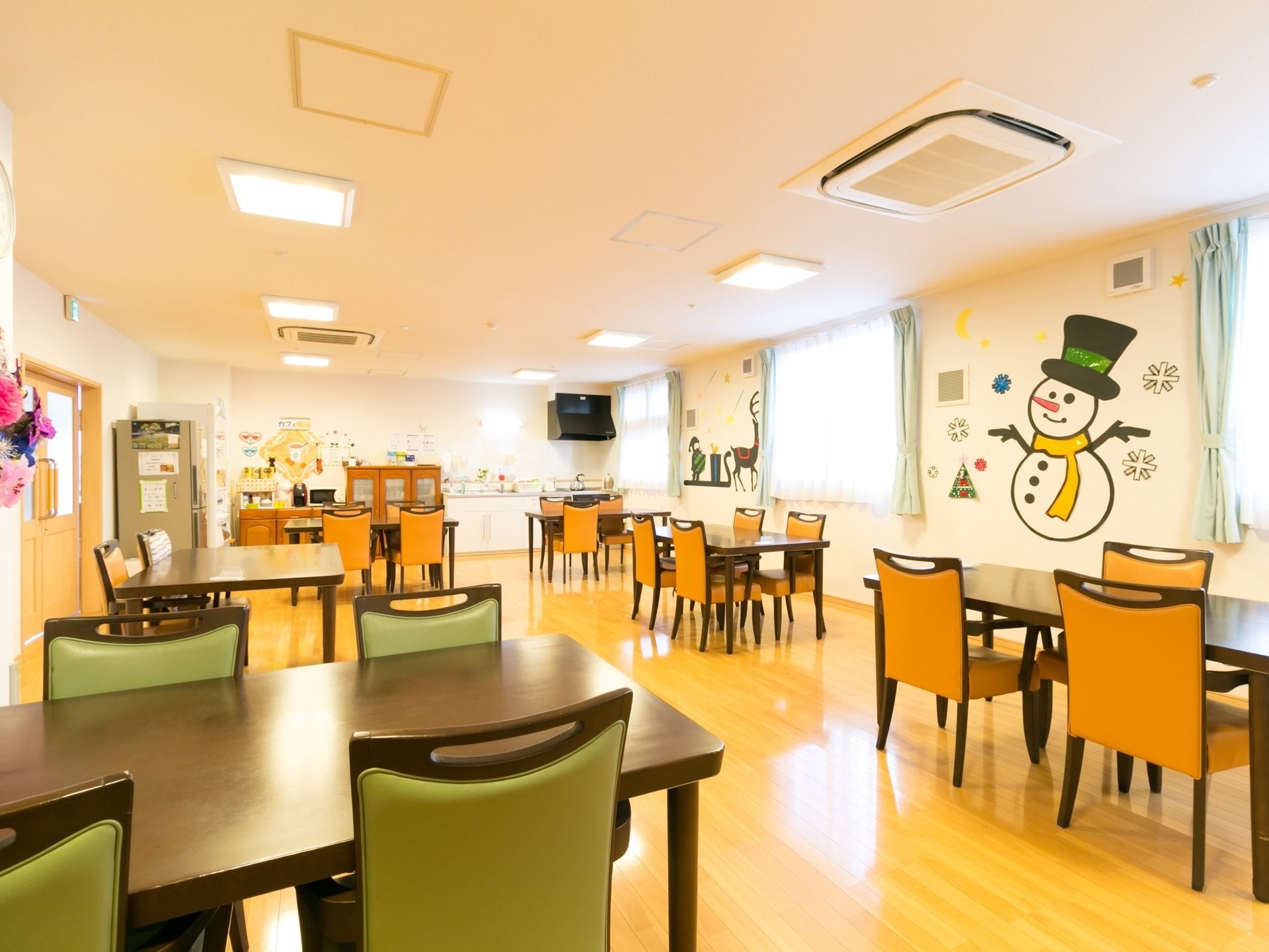暖暖の里 角田のケア。一人ひとりに合わせた介護メニューを作成しておりますので、毎日無理のない日々をお送りいただけます。