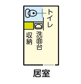 福田憩いの家の居室の間取り図