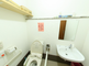ゆとりのあるトイレ空間
