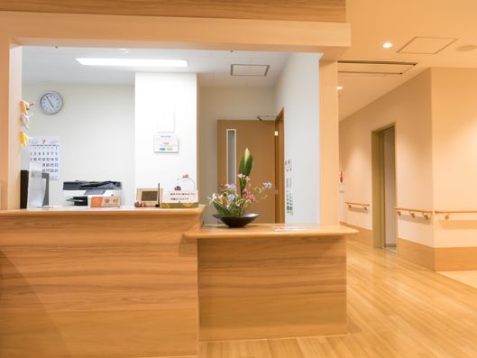 受付カウンター