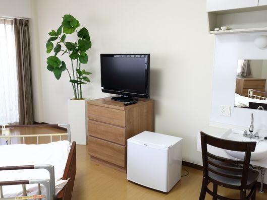 居室のテレビ周り