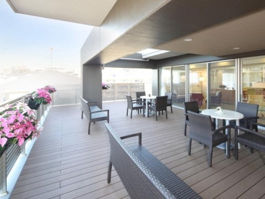 3F ウッドデッキ