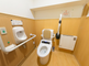 清潔感あるトイレスペース