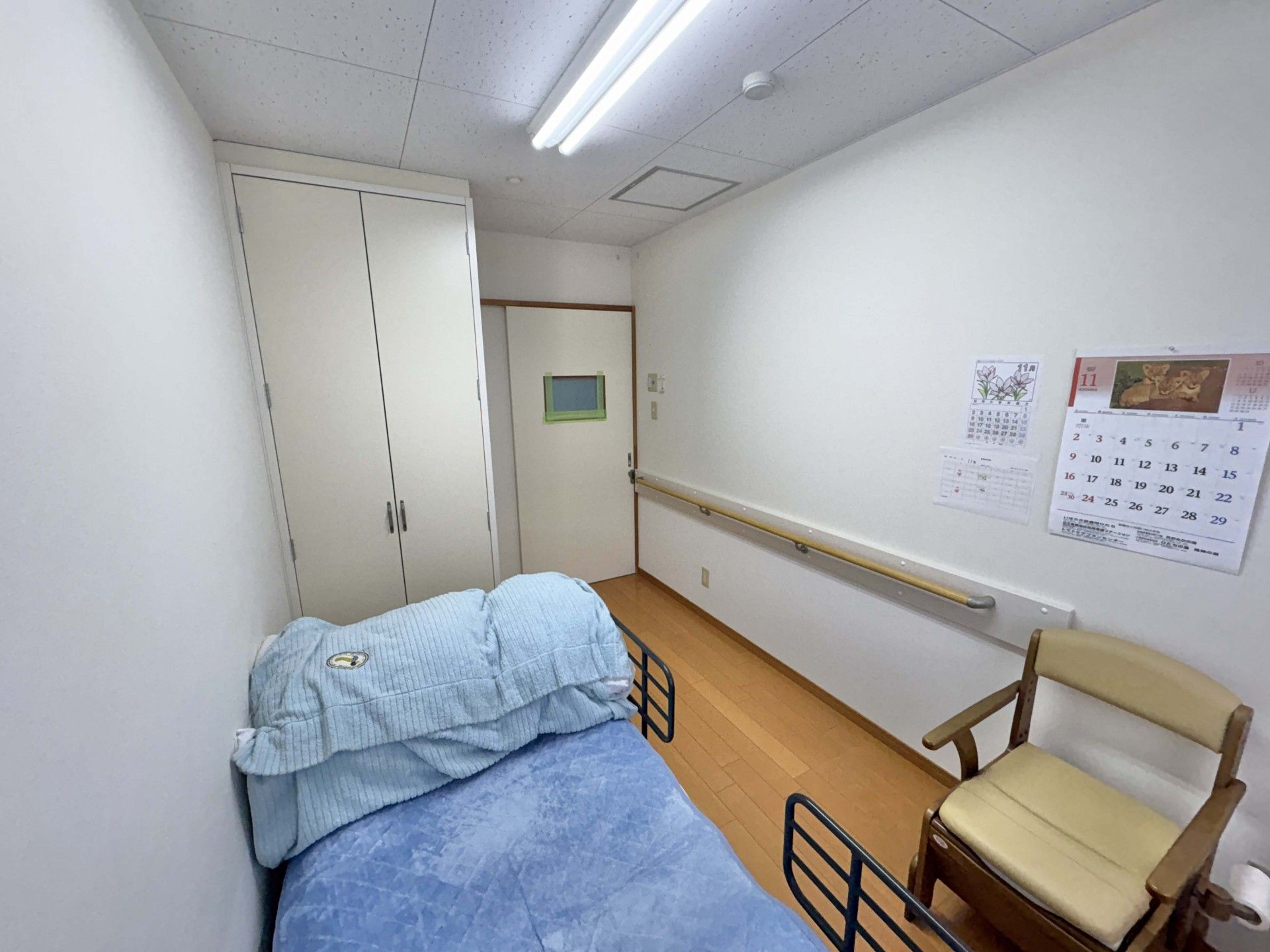 落ち着いた個室の一角