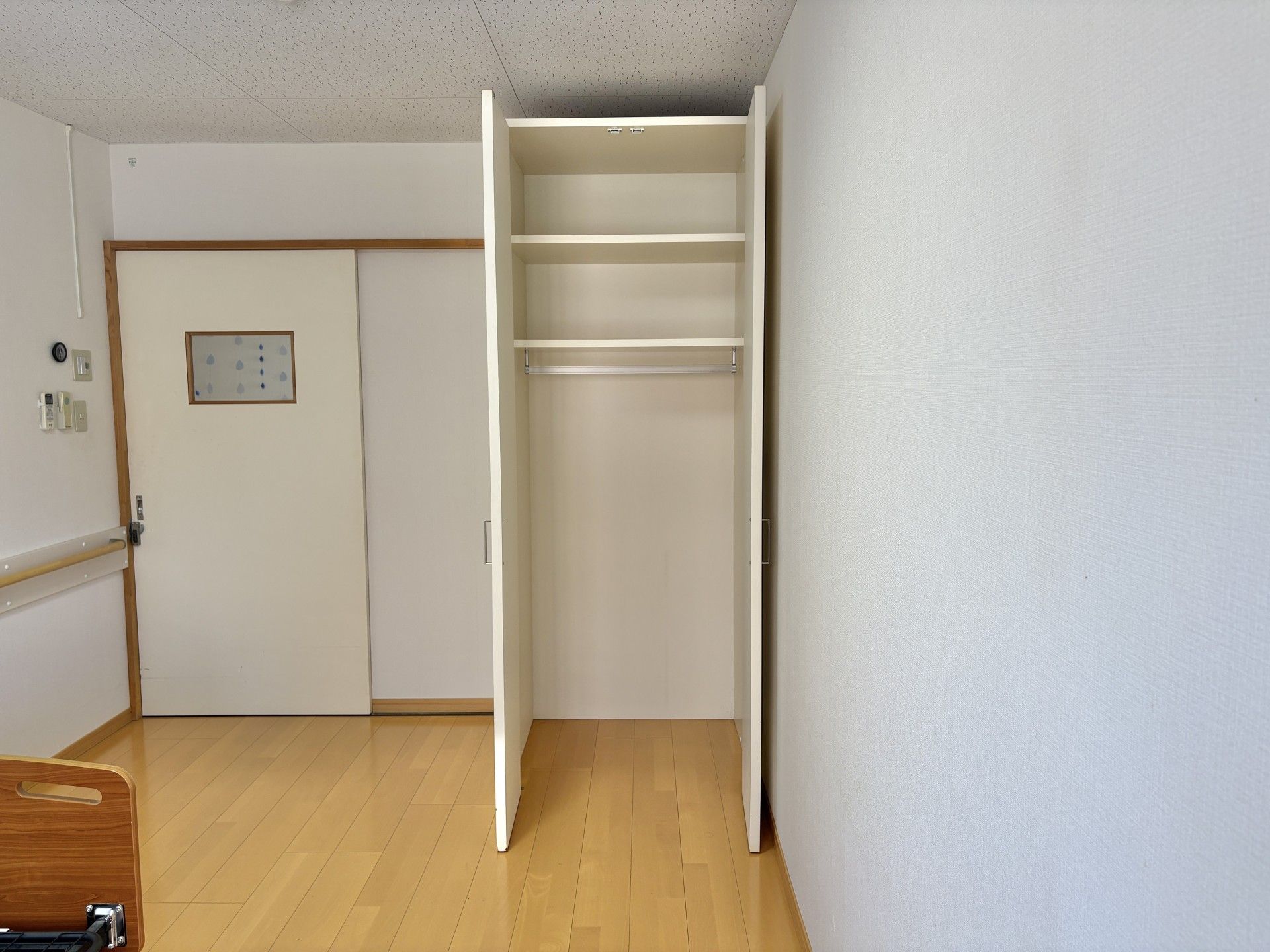 収納スペースのある部屋