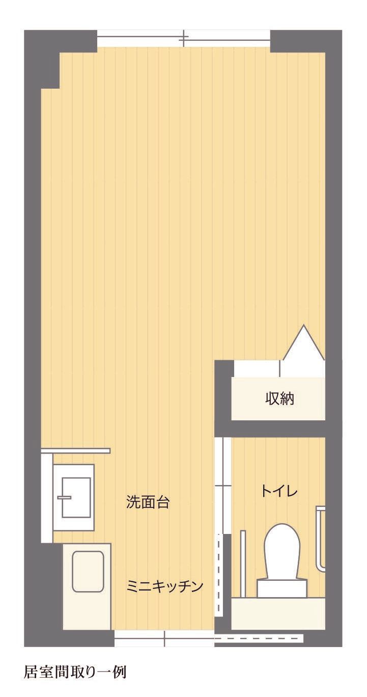 ハートランド足立の居室の間取り図