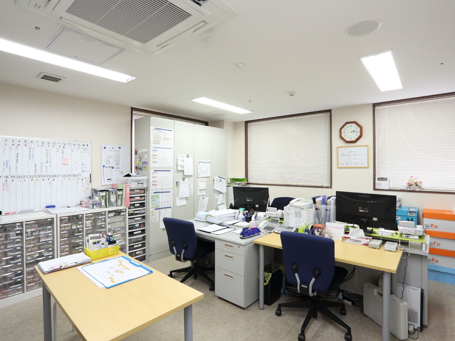 365日、24時間体制で介護スタッフが常駐。入居者のお世話や生活相談など、あらゆるケアを真心込めて提供している。