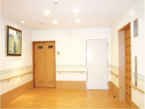 清潔な居室の一角